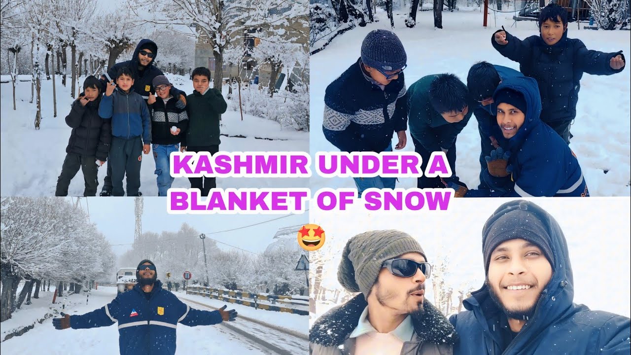 FINALLY! KASHMIR KI JANNAT DEKHO ❄️😍 | Heavy Snowfall VLOG 🥶 || MD Farhan Vlogs