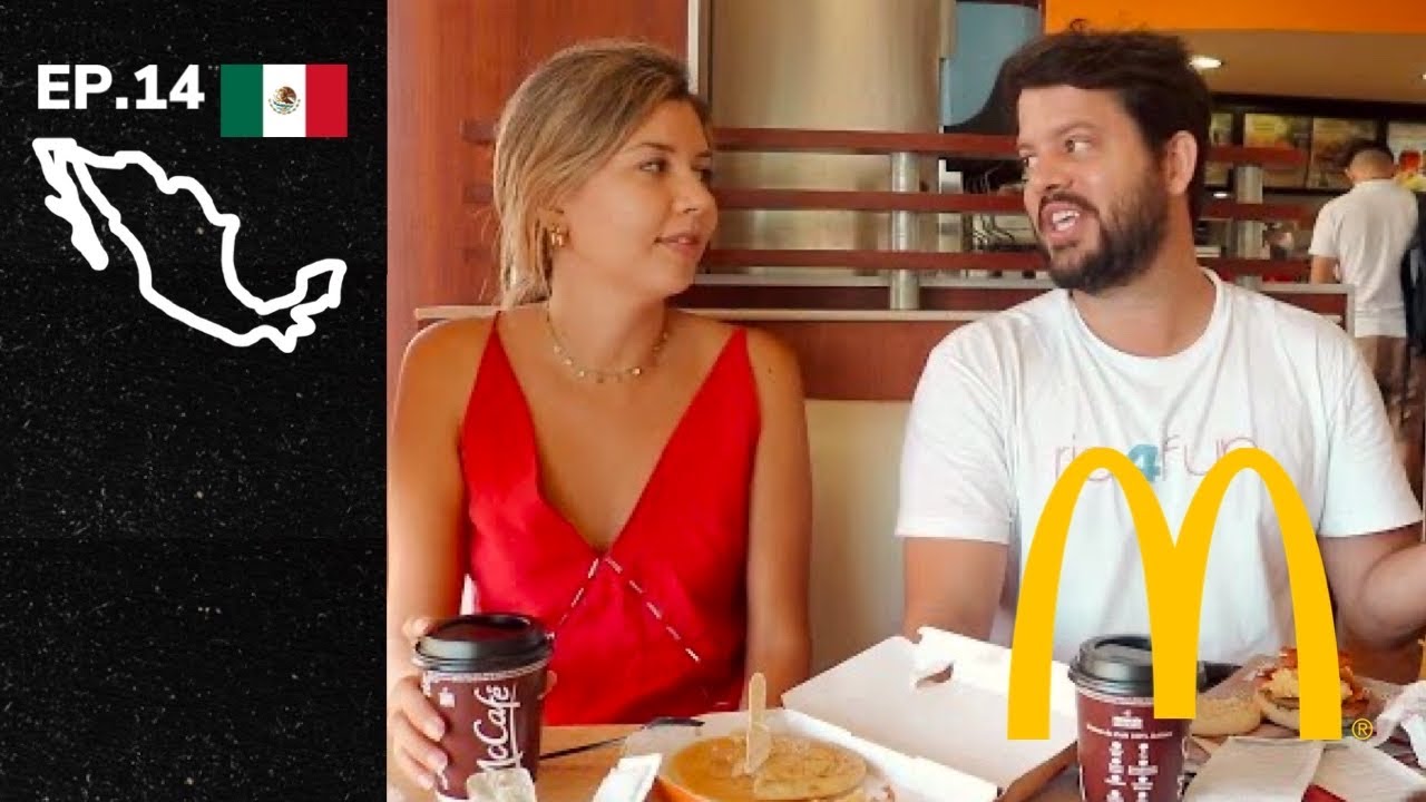 COMO É O McDONALD'S NO MÉXICO - CANCUN - EP. 14