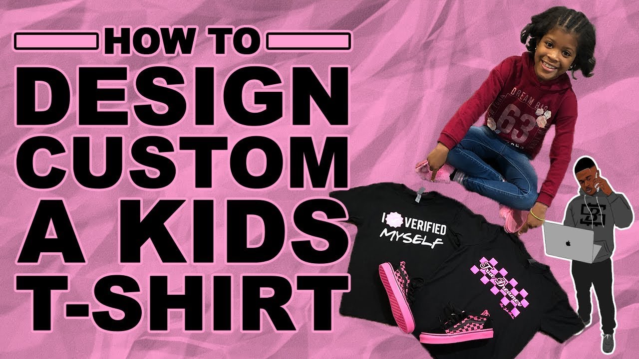 How To Make A Custom Kids Shirt From Start To Finish (With Jada Banks)