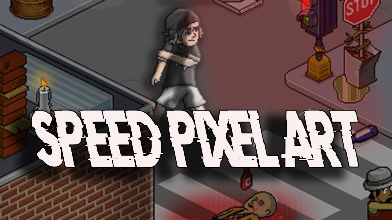 Speed Art 1&ordm; (Habbo Pixel Art) by Yratto
