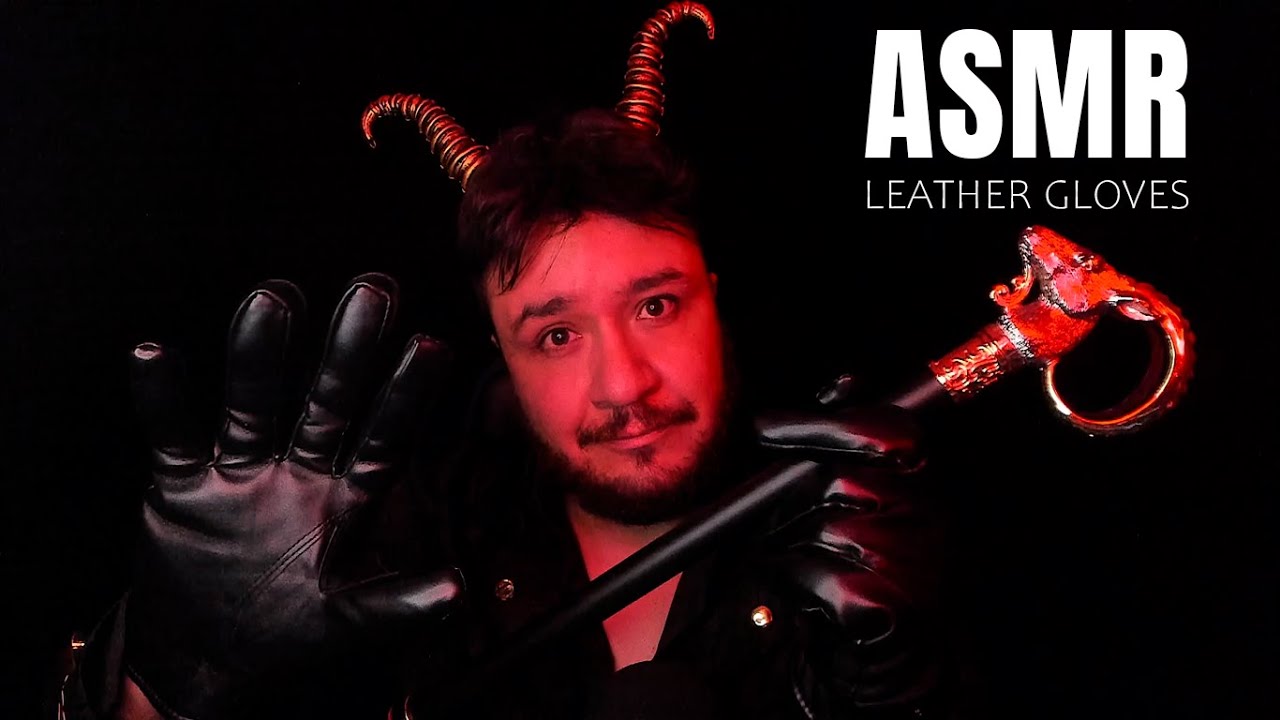 ASMR 🧤 Squeaky Leather Glove Sounds (NO TALKING)