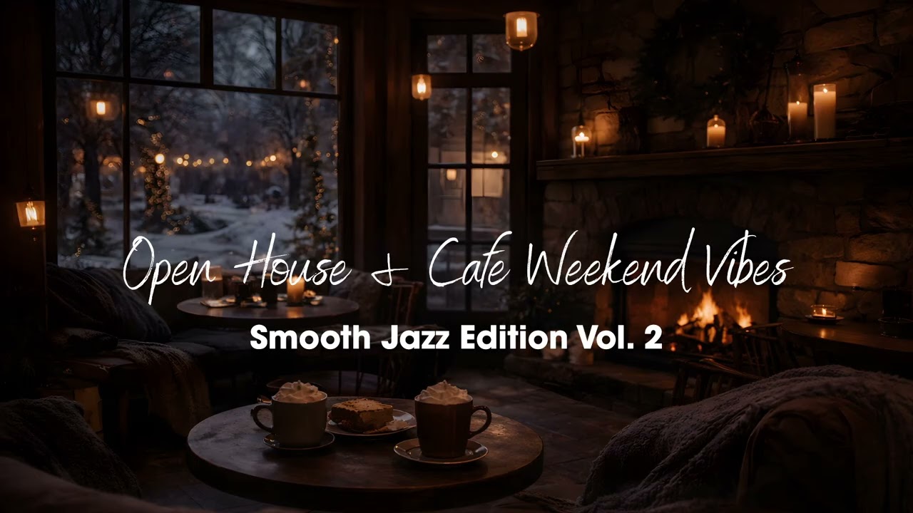 Cozy Cafe & Study Lofi Smooth Jazz Open House