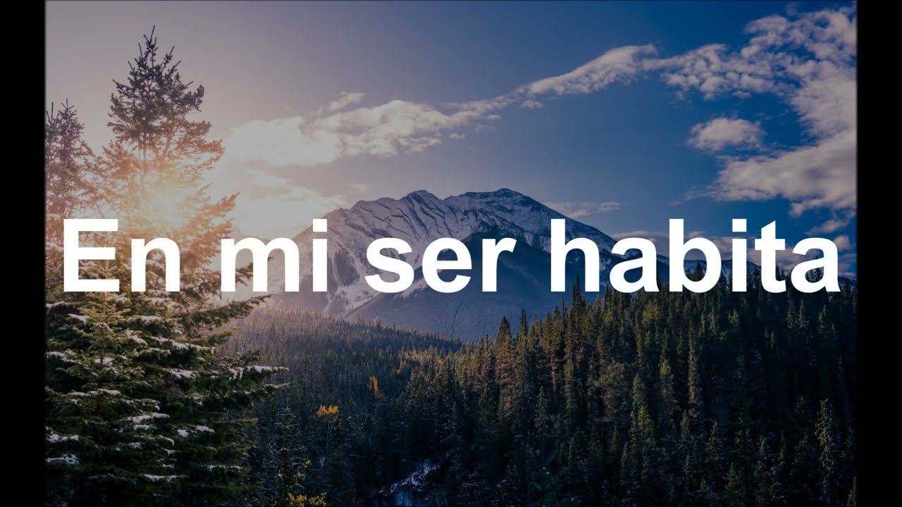 En mi ser tengo paz
