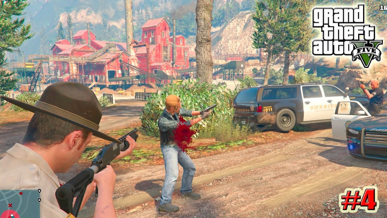 GTA 5 ЖИЗНЬ В ПОЛИЦИИ (ЧОКНУТАЯ СЕМЕЙКА, ДЕВУШКА В ПЕСКЕ) (LSPDFR MOD) 4 серия