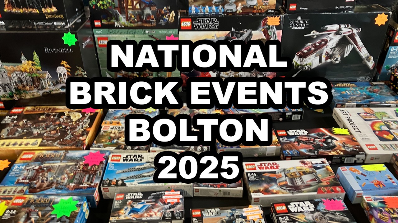 Star Wars Lego at National Brick Events in Bolton 2025