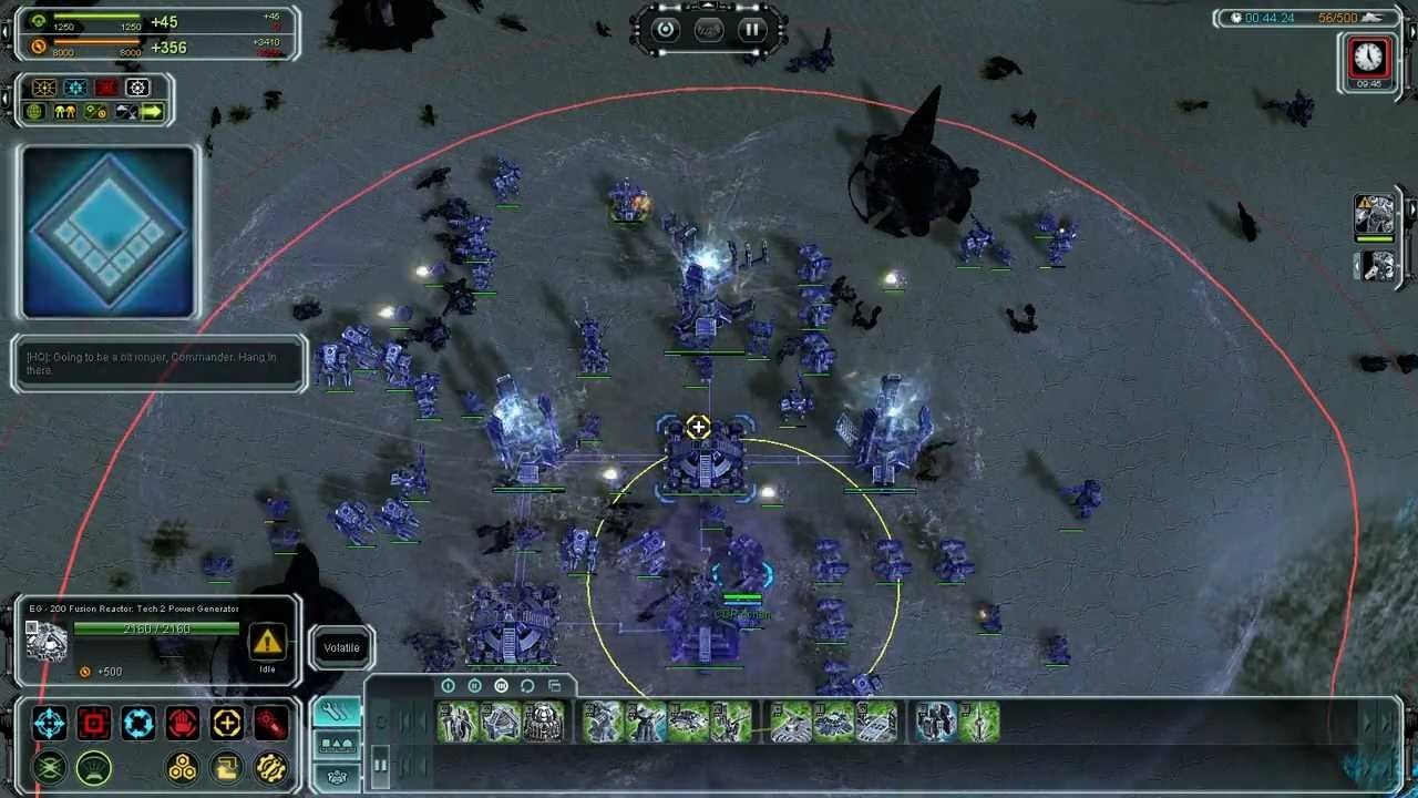 Supreme Commander Forged Alliance: Mission 4 Speedrun (UEF)