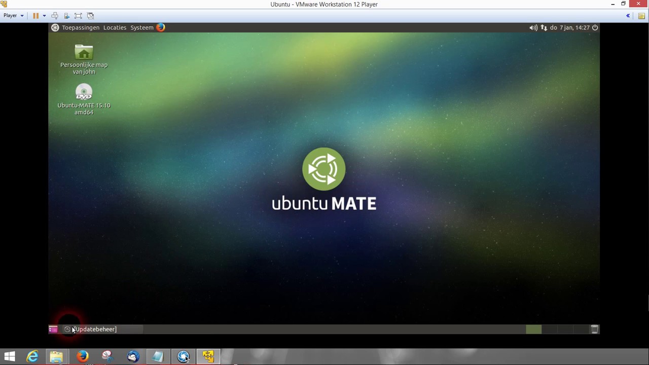 Starting with Ubuntu 15.10 (NL) en Virtualisatie met VMWare