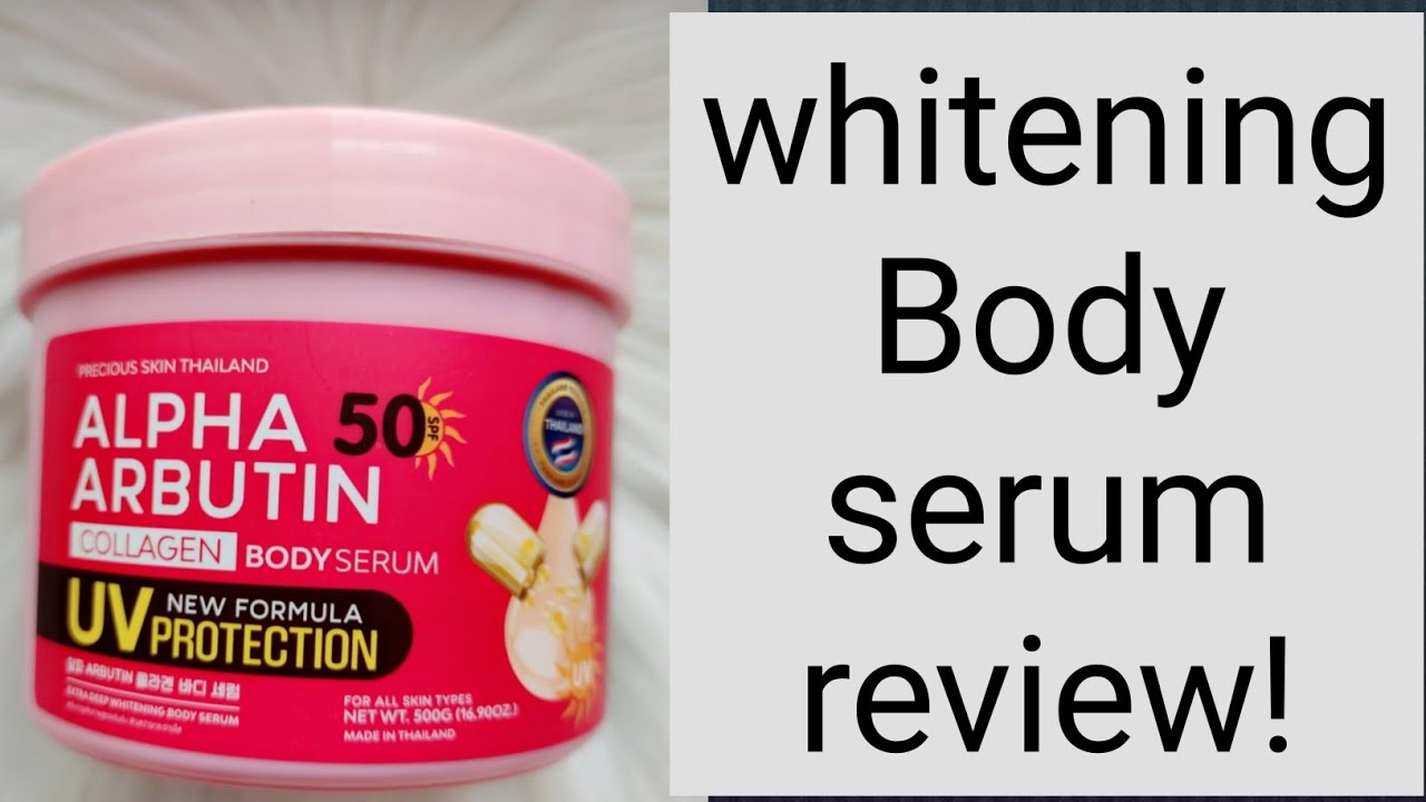 Alpha Arbutin Collagen Body Serum review!🌈|UV formula🤫|জাদুকরী ৩ উপাদান যুক্ত বডি সিরাম|