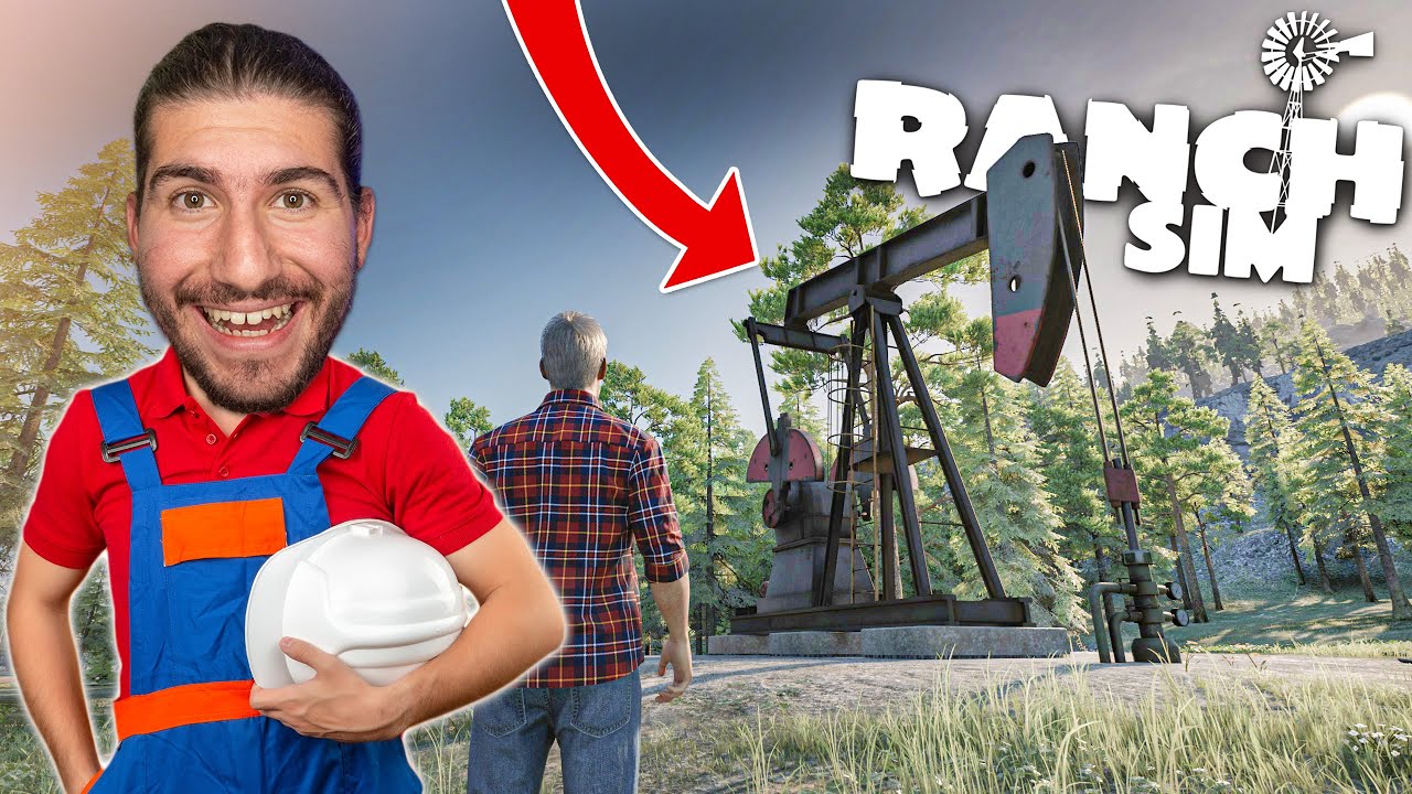 Ξεκίνησα παραγωγή πετρελαίου! #3 | Ranch Simulator Greek