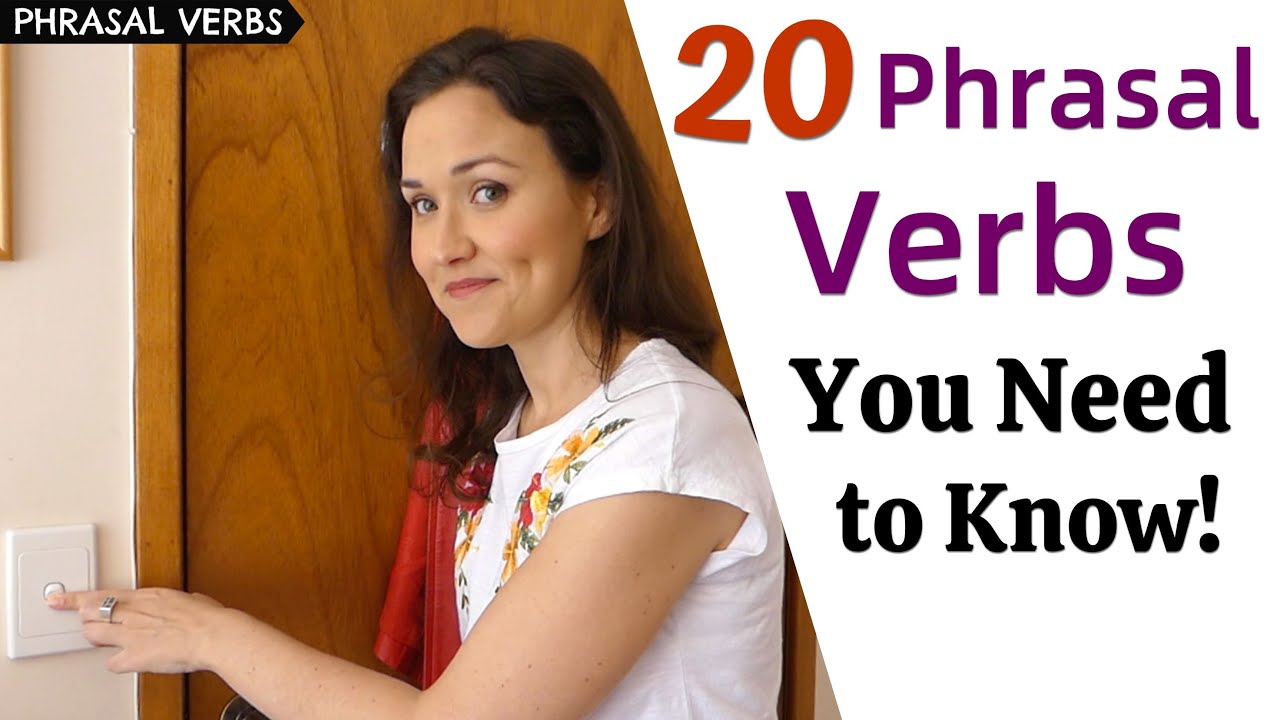 I Act Out 20 Essential PHRASAL VERBS at Home