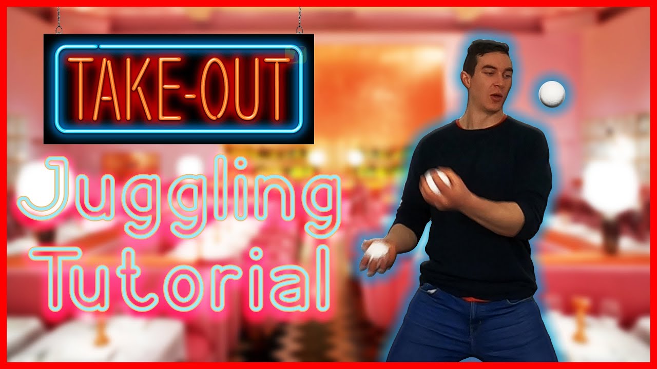 Learn how to Juggle TAKEOUTS - 3 Ball Juggling Tutorial