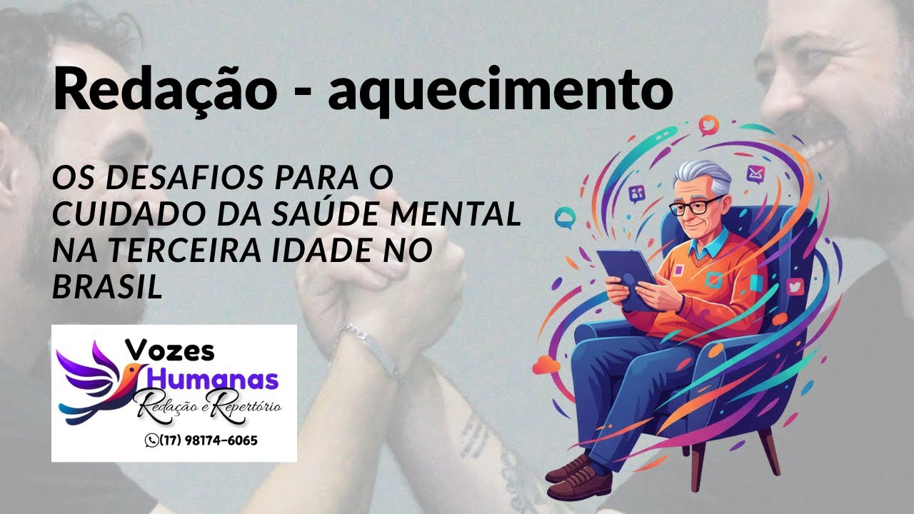 Repertório para Redação: Etarismo e a Saúde Mental dos Idosos