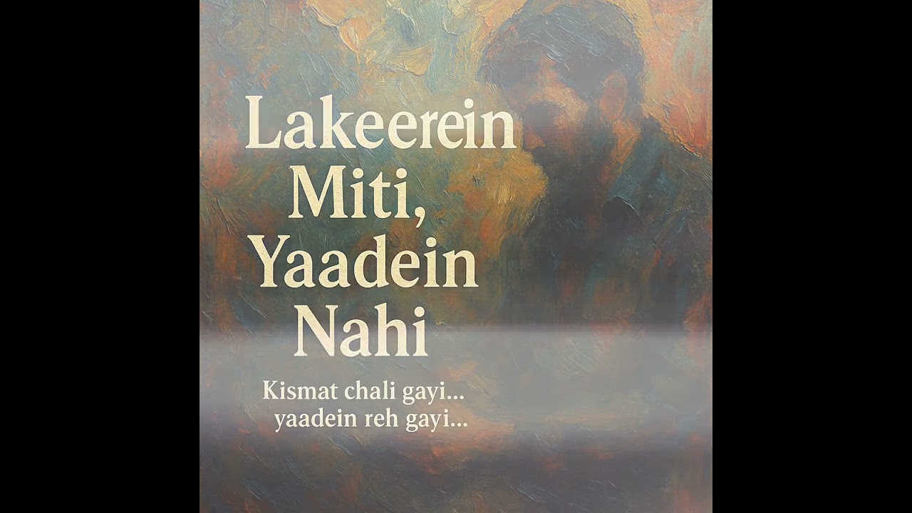 Lakeerein Miti, Yaadein Nahi | Emotional Heartbreak Song | Hindi-Urdu Lyrics | Vintage  Love 2025