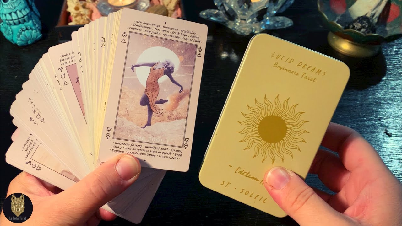 Inflacyjne karty 😁 Lucid Dreams (Begginers Tarot)- dla początkujących - recenzja i moje wrażenia