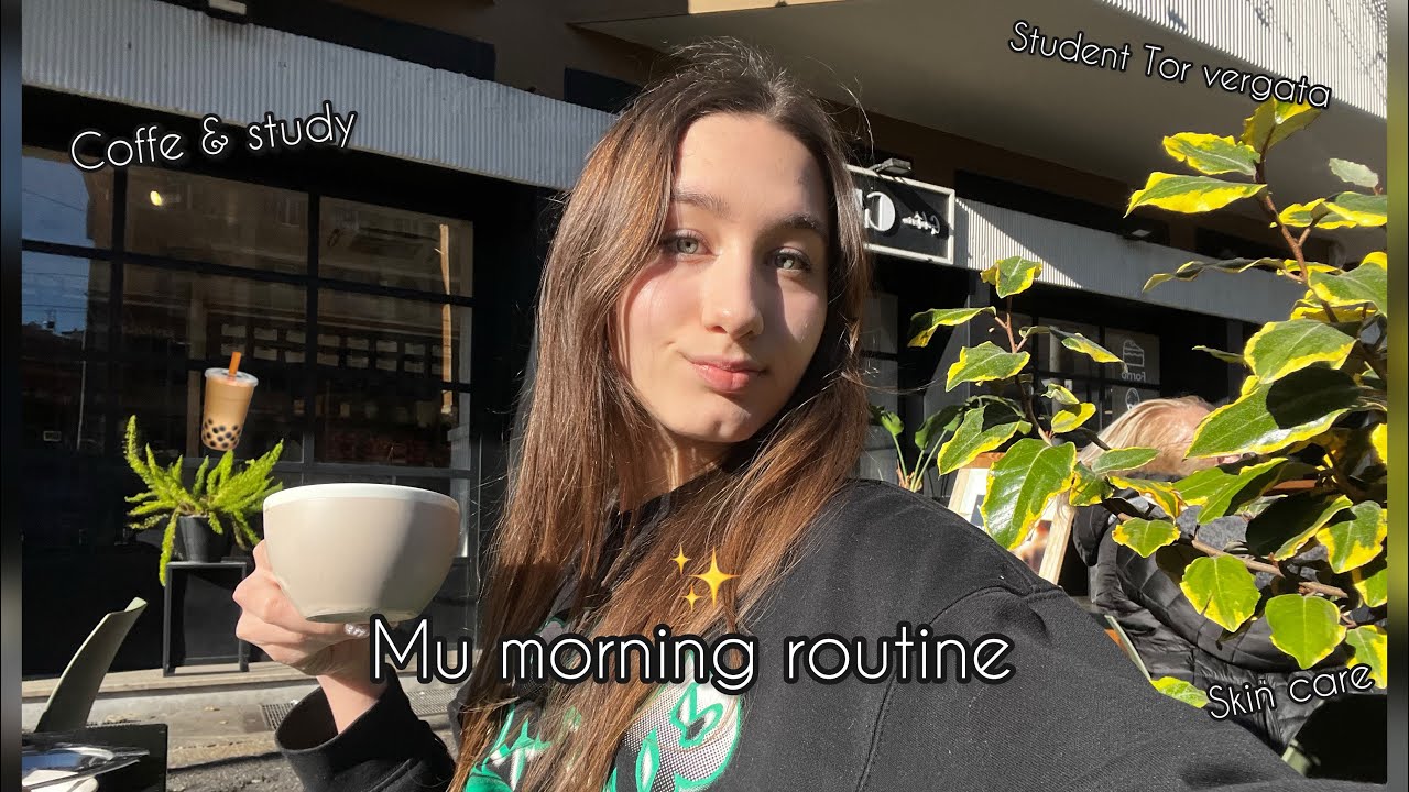 Morning of a student in Italy/Tor Vergata/как проходит утро студентки на стипендии DSU