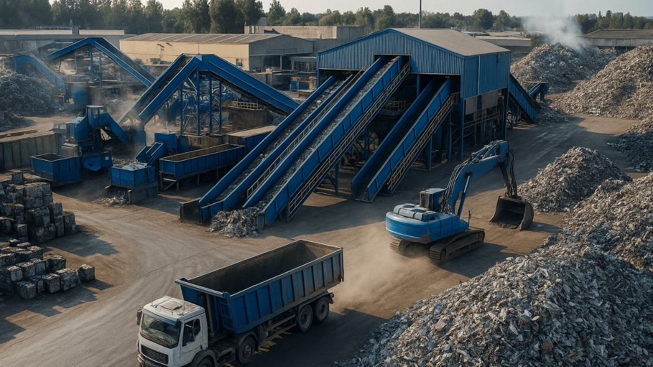 Inside the World&rsquo;s Smartest Recycling Plants: Waste Sorting & Reprocessing Machines in Action