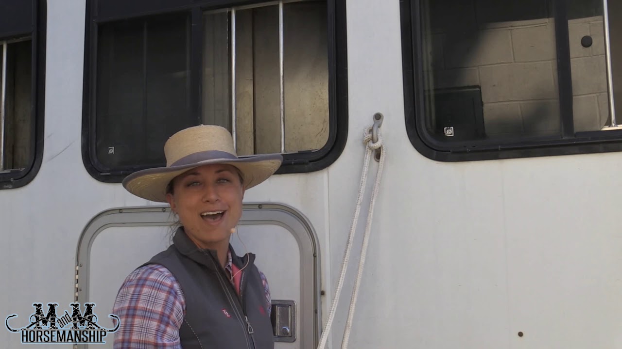 How To Tie A Bank Robber Knot - Handy Horseman Tips By M & M Horsemanship