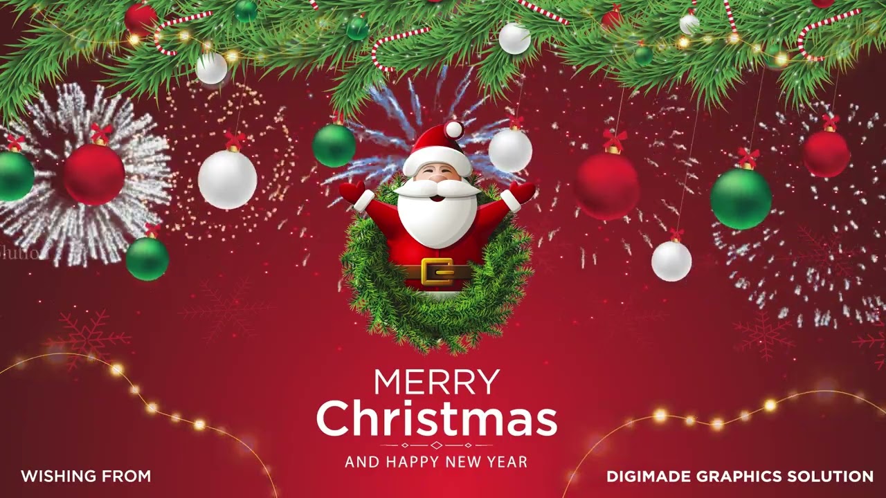 Merry Christmas Motion Graphics