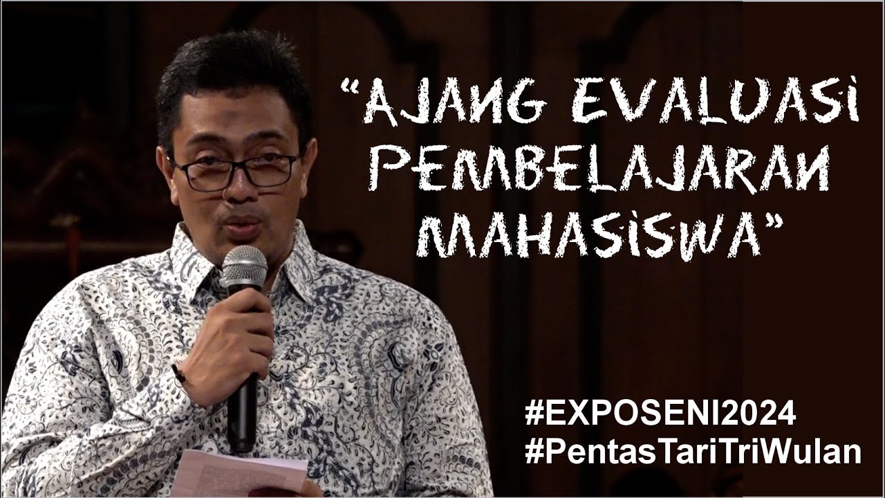 #PentasTariTriWulan, Sambutan Dr. Bondet Wrahatnala, S.Sos., M.Sn. //WD III FSP ISI Surakarta