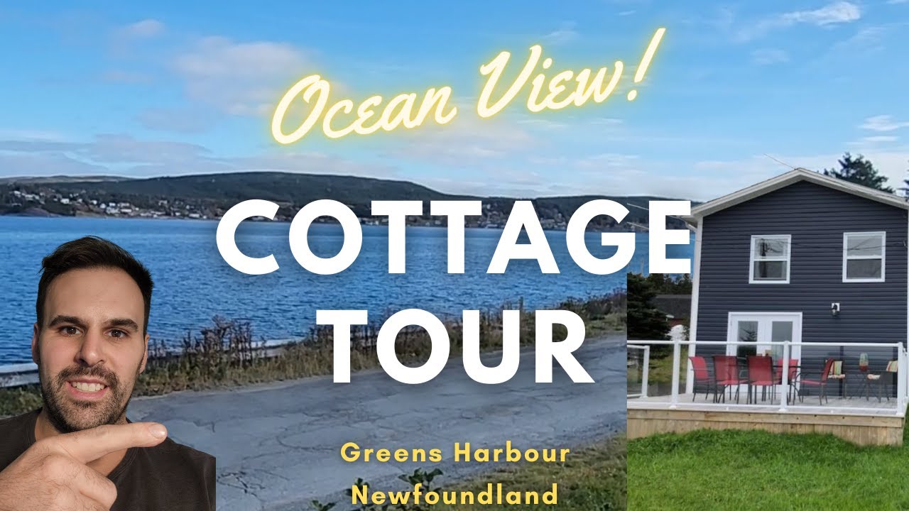 127 West Side Road, Green's Harbour, Newfoundland - Ocean view cottage