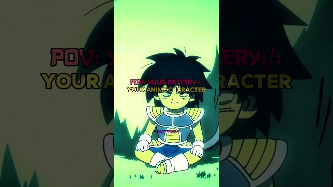 YOUR BATTERY % YOUR ANIME CHARACTER ( part 2 ) #anime #animeedit #amv #animegan #animetv #animeova