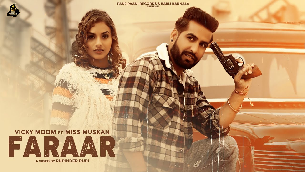 FARAAR (official video) VICKY MOOM feat MUSKAN | GEGGI G| Latest Punjabi Songs 2022