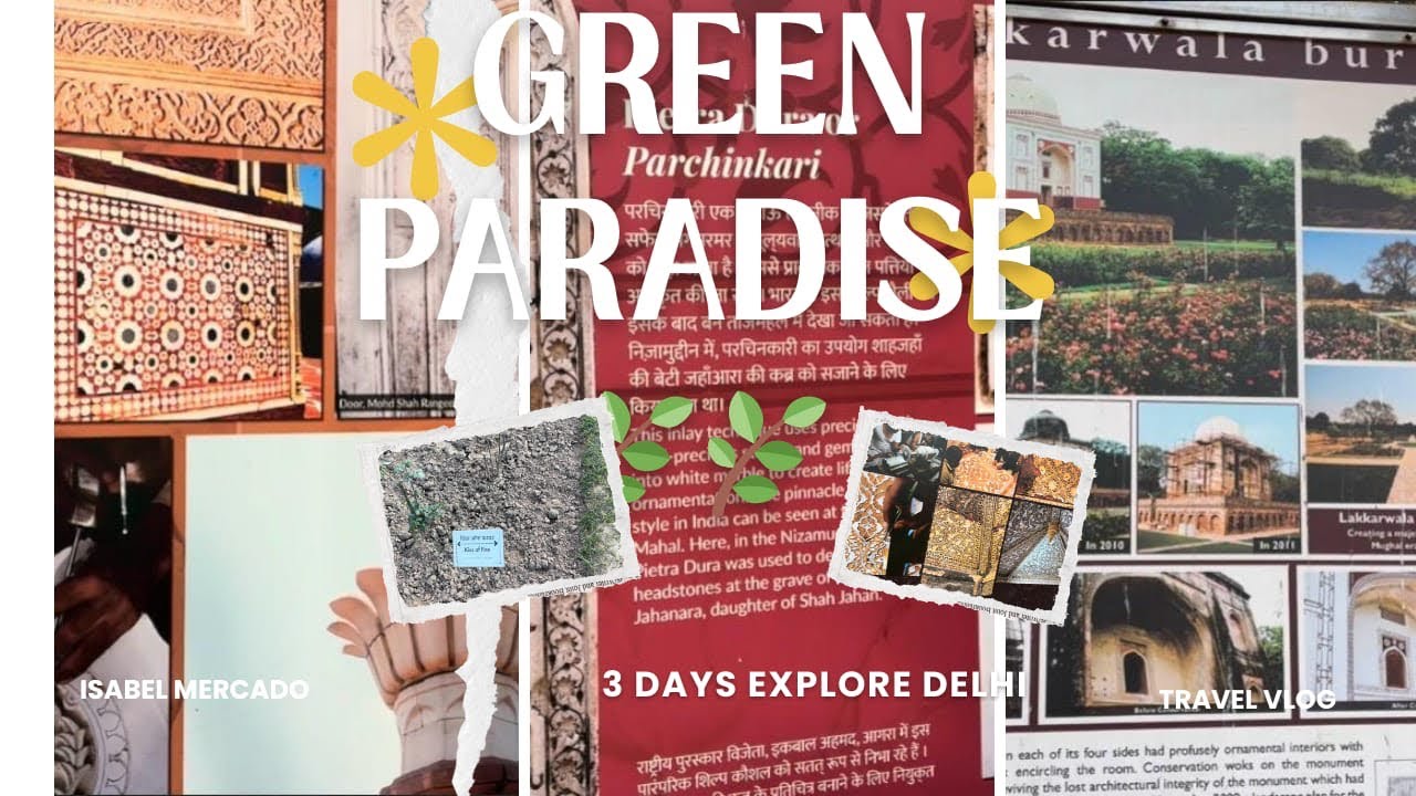 Delhi ki Chhupi Hui Green Paradise 🌿, Delhi ka Sabse Khubsurat Garden#delhidiaries #incredibleindia 