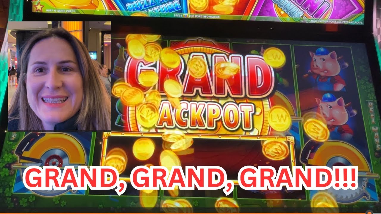 I won GRAND on Huff n more Puff slot machine! HOT ALERT!!! MUST WATCH! My BIGGEST WIN on this slot!💲