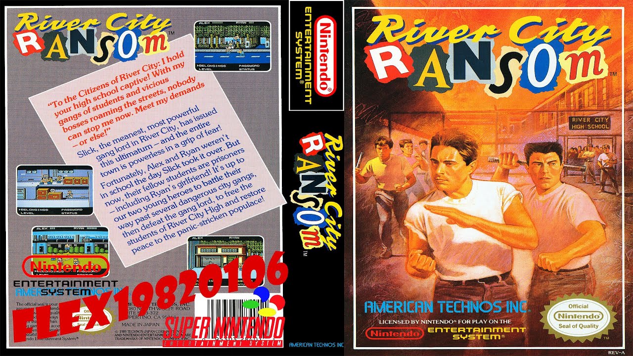 NES: River City Ransom (rus) longplay [240] hard mode