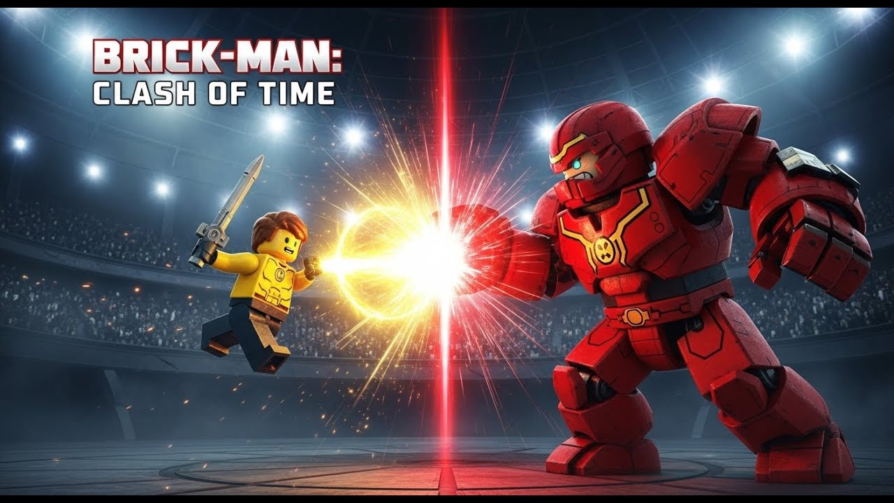 LEGO-WAR: BRUCK-MAN VS THE MACHINE OVERLORD . Part 2