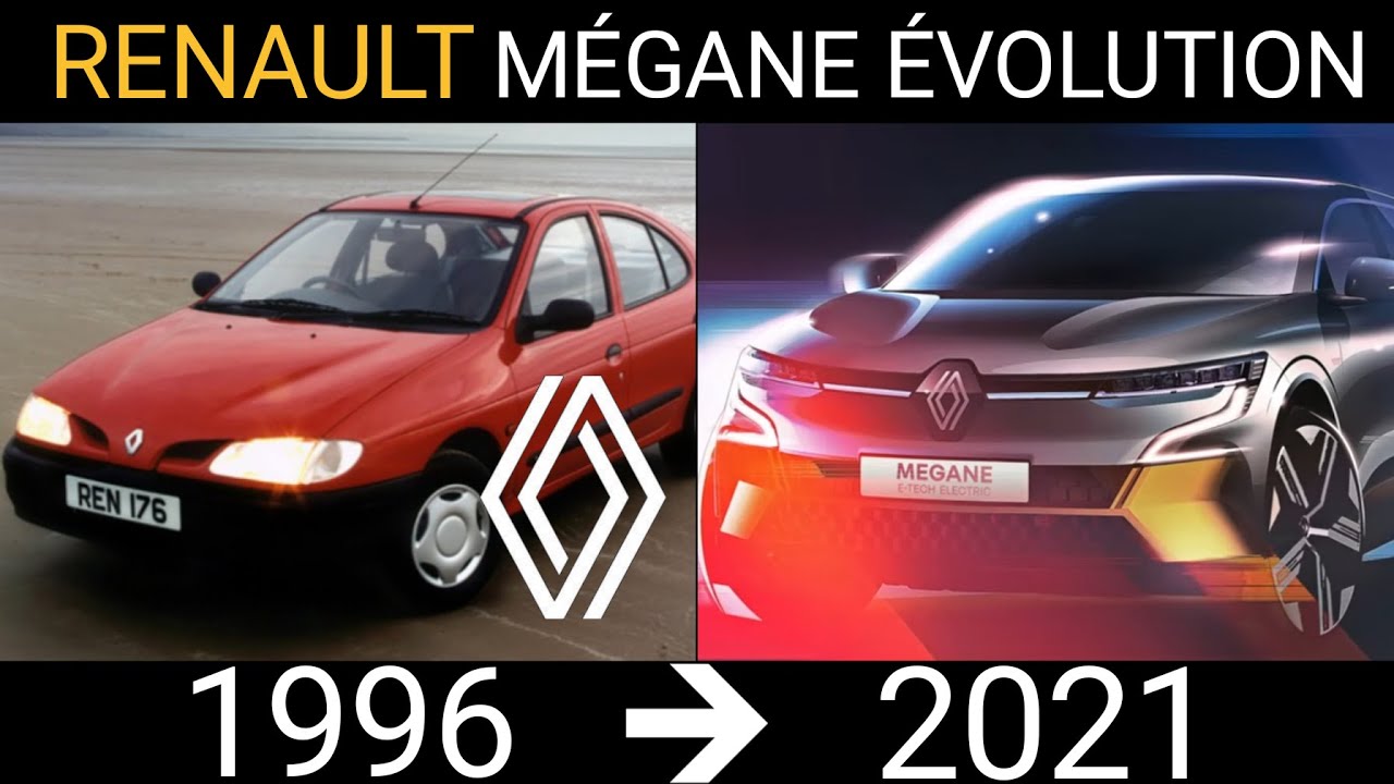 ÉVOLUTION : 25 Ans De La Renault Mégane 1996-2021