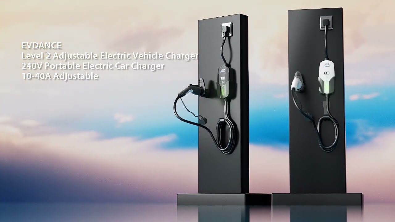 ⚡ EVDANCE Level 2 EV Charger 40Amp, 240V J1772 Home Charger NEMA 14-50 Plug! ⚡