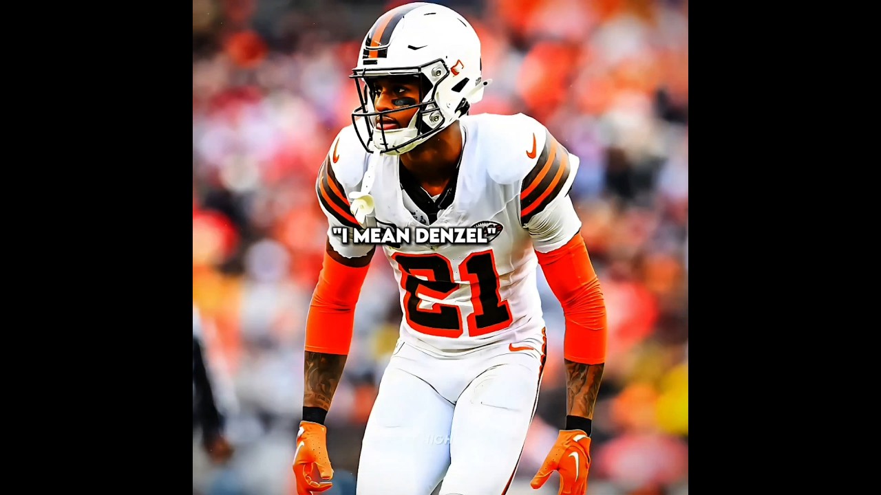 Denzel Ward been LOCKING down the league 🔒 #nfl #denzelward #viral #edit