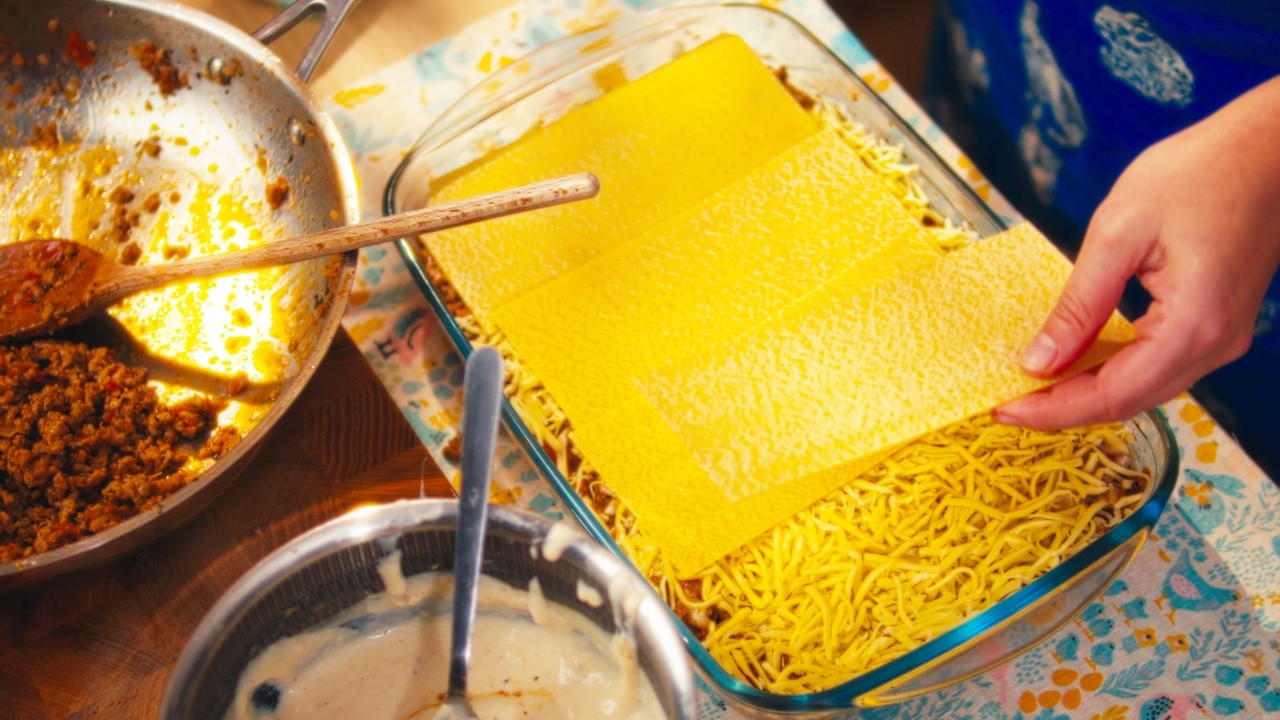 Wie man echte Lasagne zubereitet, wie es italienische Köche tun – ein Originalrezept!