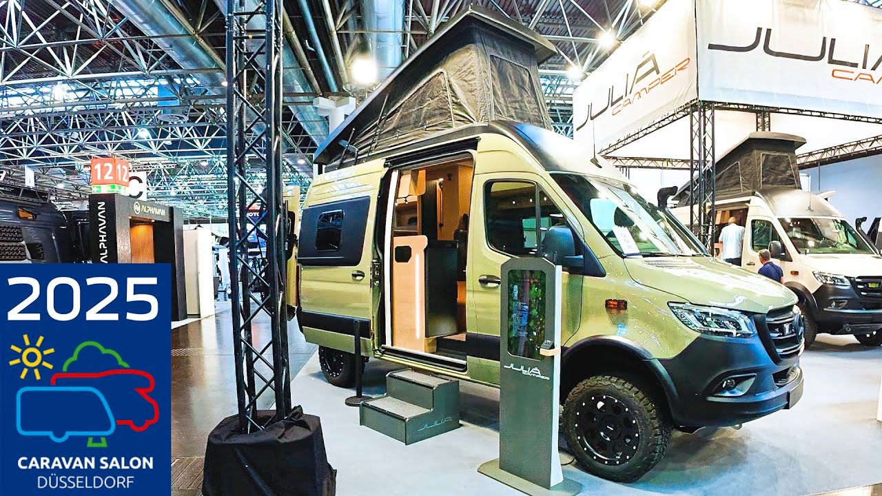 JULIA CAMPERS YOSEMITE 4X4 2026 MERCEDES SPRINTER CARAVAN SALON DUSSELDORF 2025
