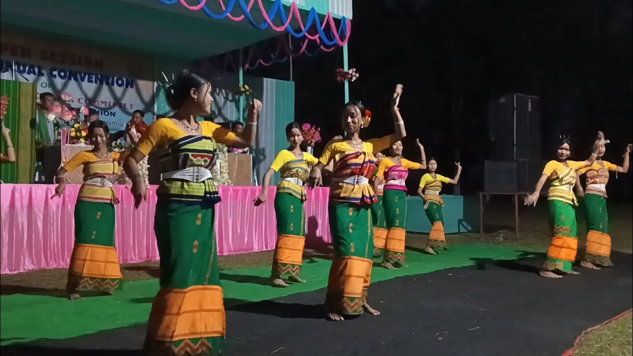 New koch Rabha cover group dance videoll dhananjoykocha 
