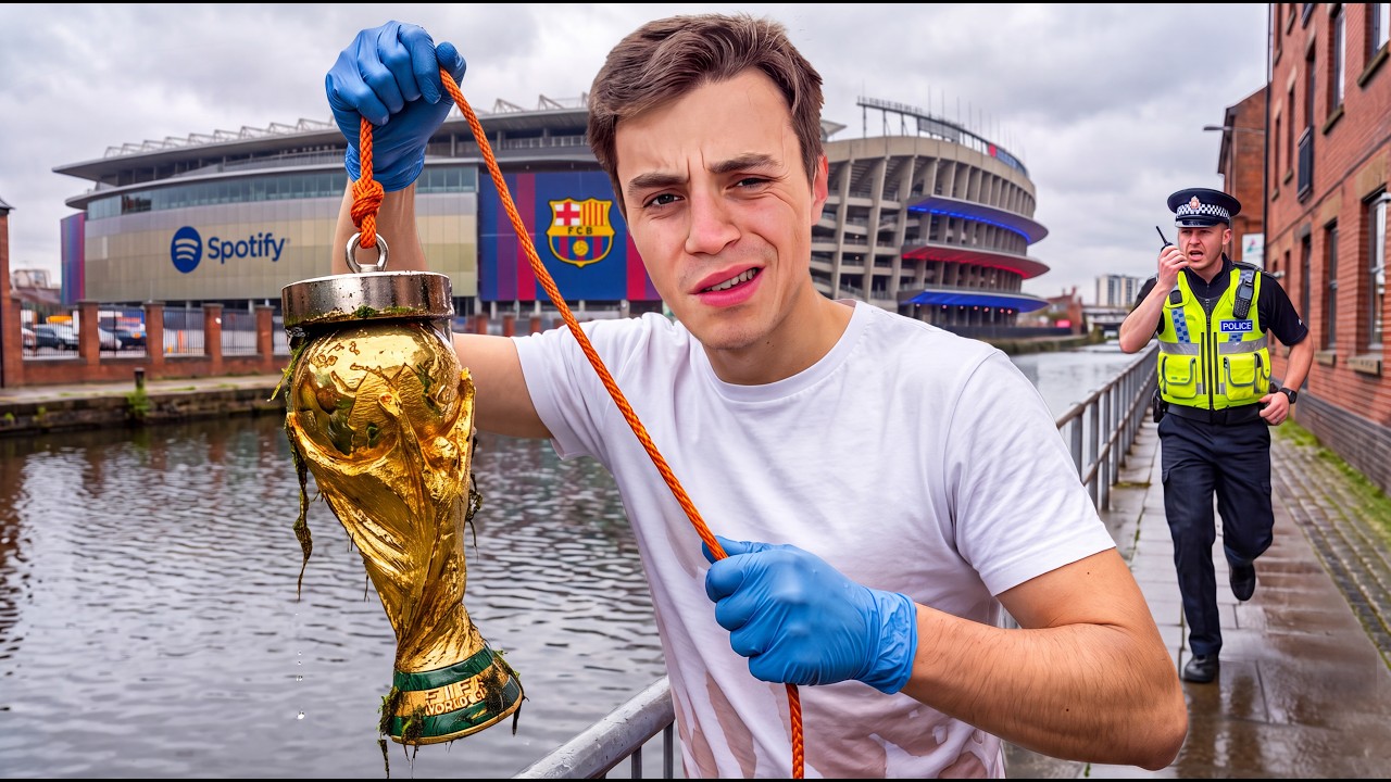 Busqu&eacute; con un Iman de Metales en Estadios de Futbol