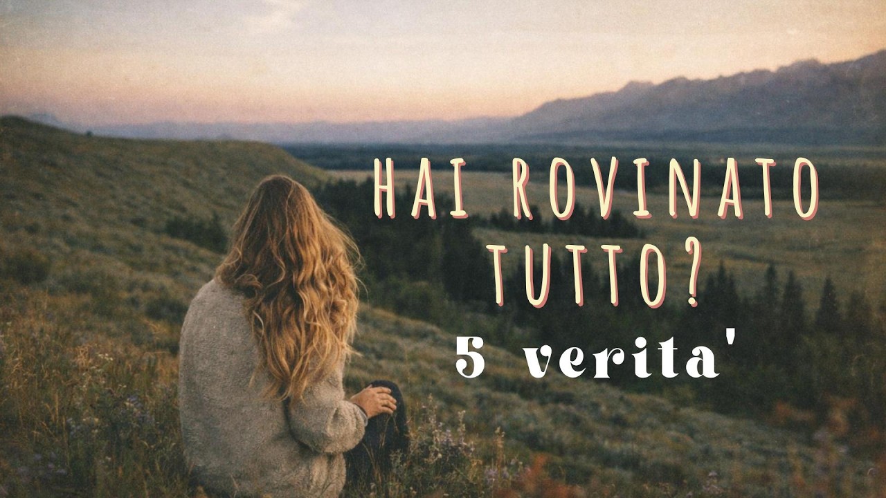 Pensi di aver fallito nella via? 5 verità che ti liberano