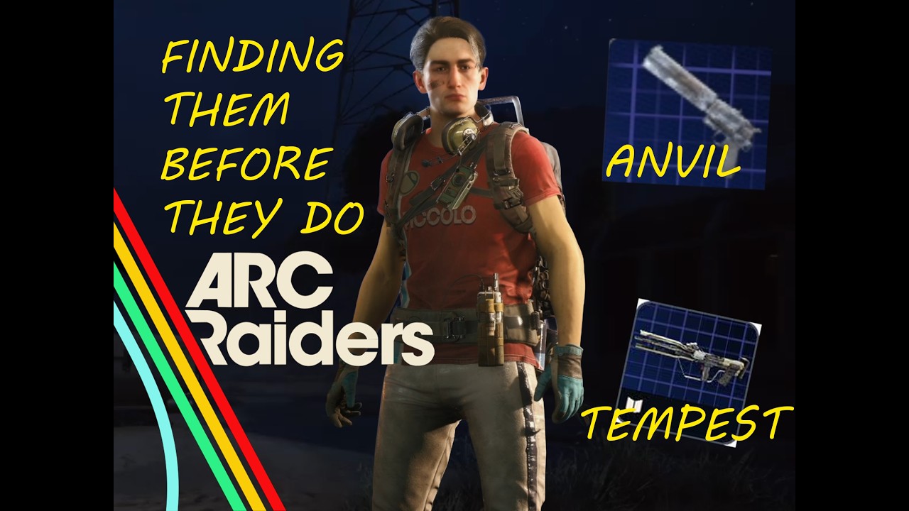 ARC RAIDERS - FINDING TEMPEST & ANVIL BLUEPRINT BEFORE YOUR TEAM MATES - PC/XBOX/PS