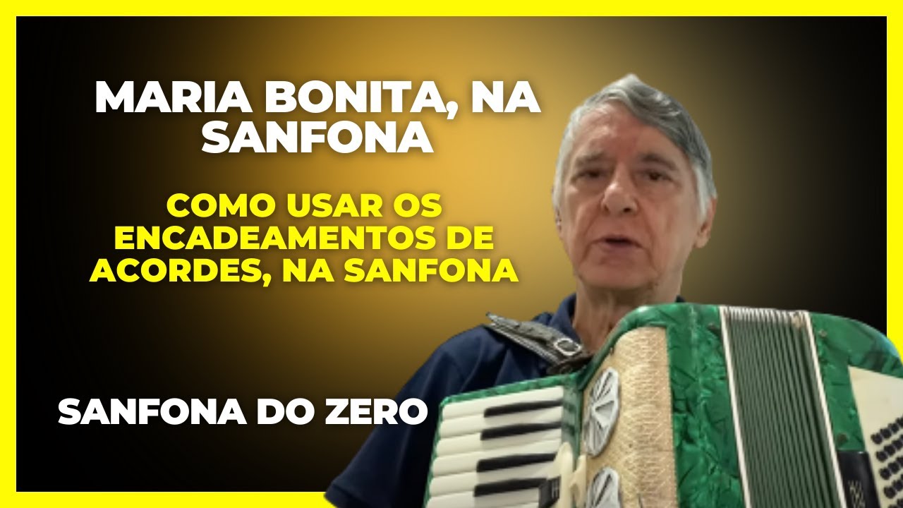 DE VOLTA AOS VÍDEOS! ACORDA MARIA BONITA, NA SANFONA - 174/365