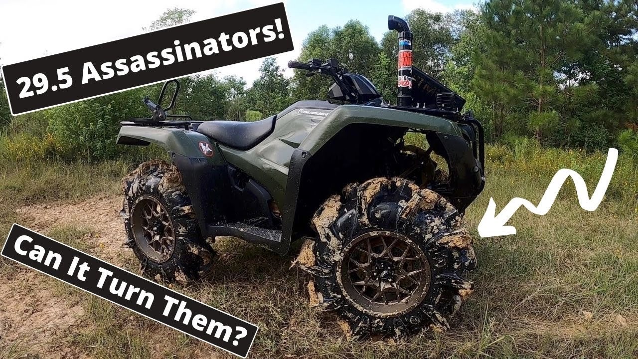Я посадил УБИЙЦ на Honda Rancher!