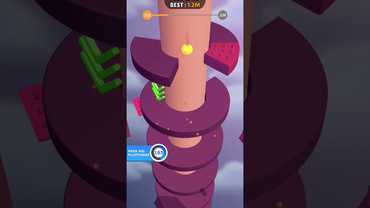 Helix Jump #shorts #shortsfeed #gaming #entertainment #shortsvideo #shortsviral