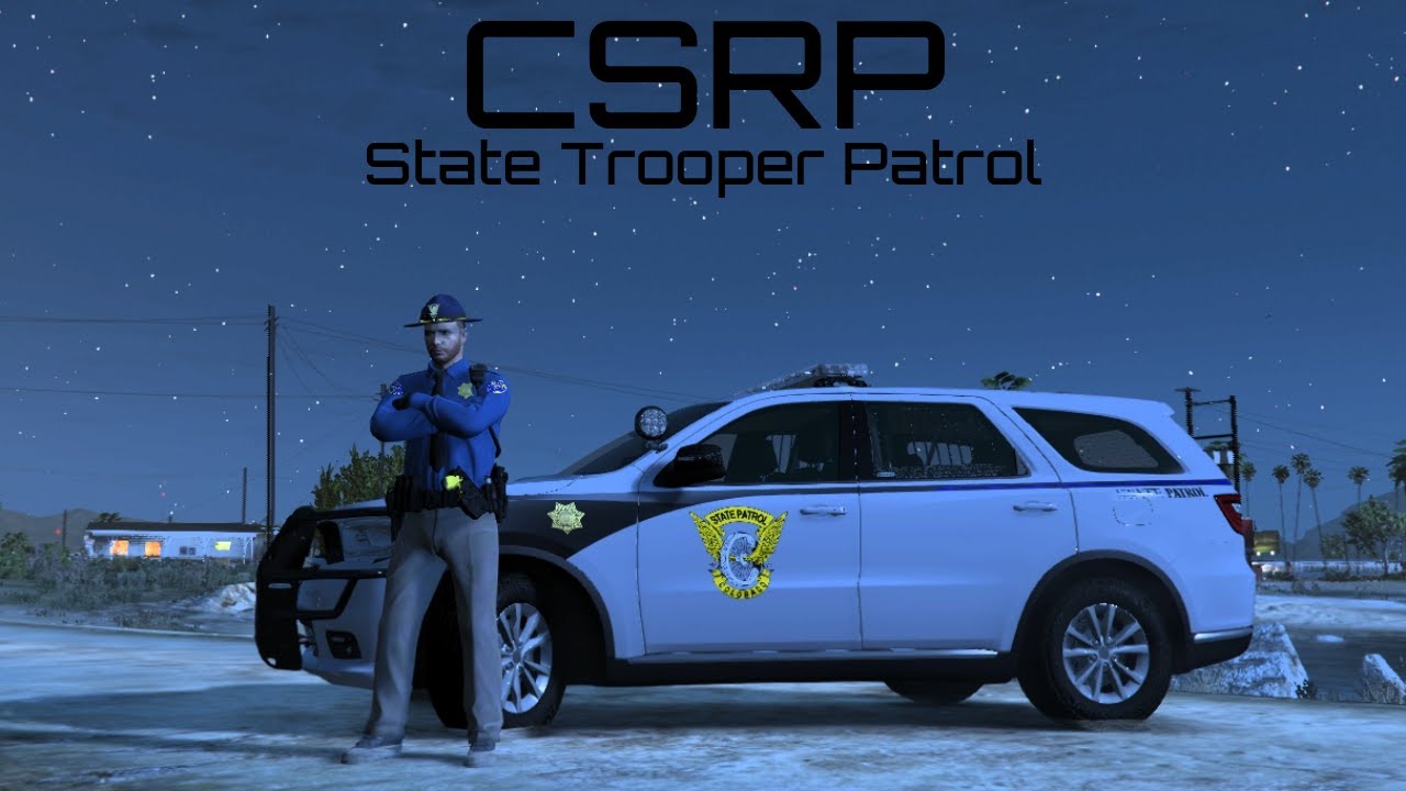 🔴LIVE STREAM🔴 | Colorado State Trooper Patrol | GTA 5 RP | CSRP