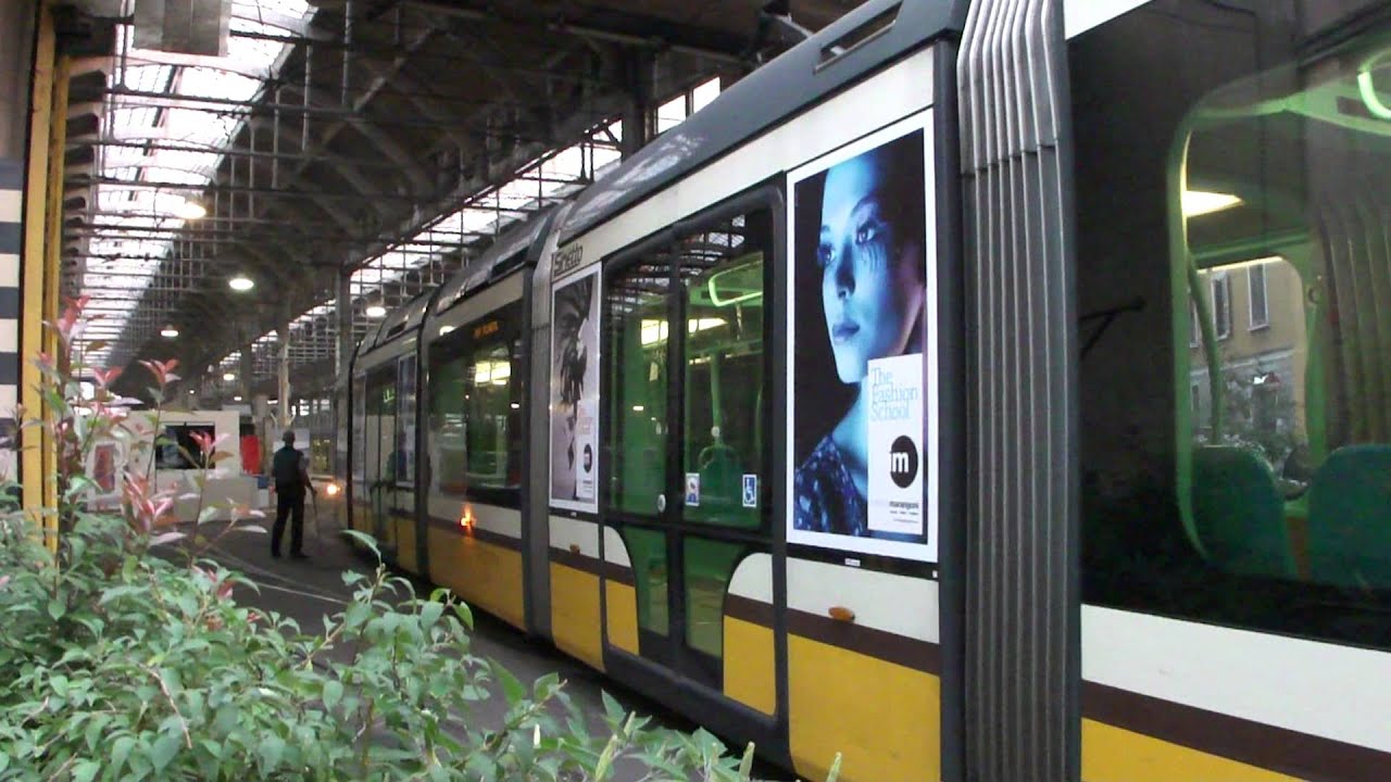 Tram Sirio 7601 ATM Milano in manovra