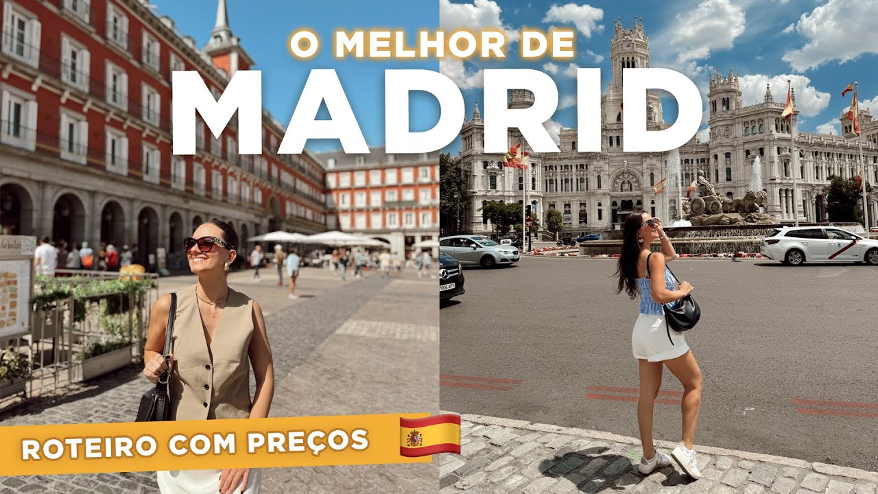 O QUE FAZER em MADRID? | ROTEIRO COMPLETO de 4 DIAS com TODOS os PREÇOS!