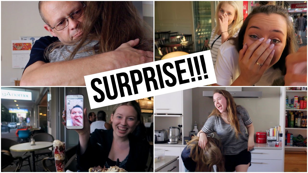 SURPRISING EVERYONE AFTER A YEAR ABROAD!
