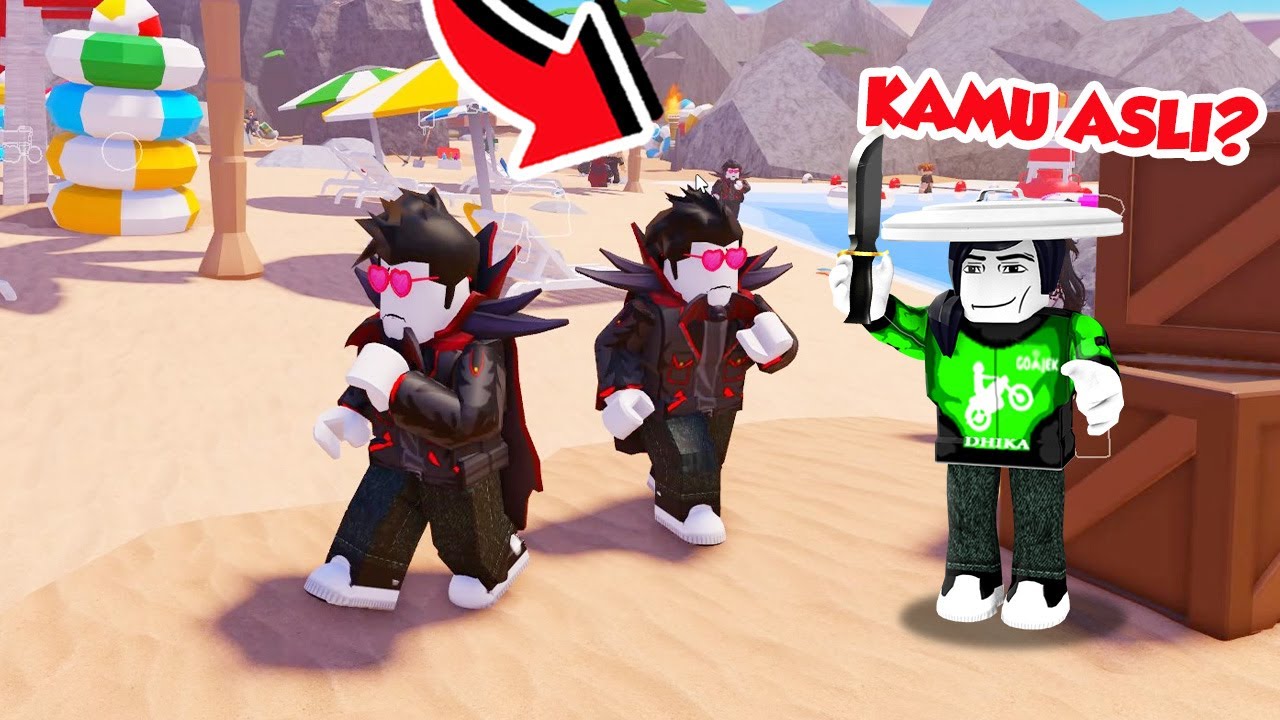 MENYAMAR JADI NPC LAGI SAMPE ODO BINGUNG DI ROBLOX!!!