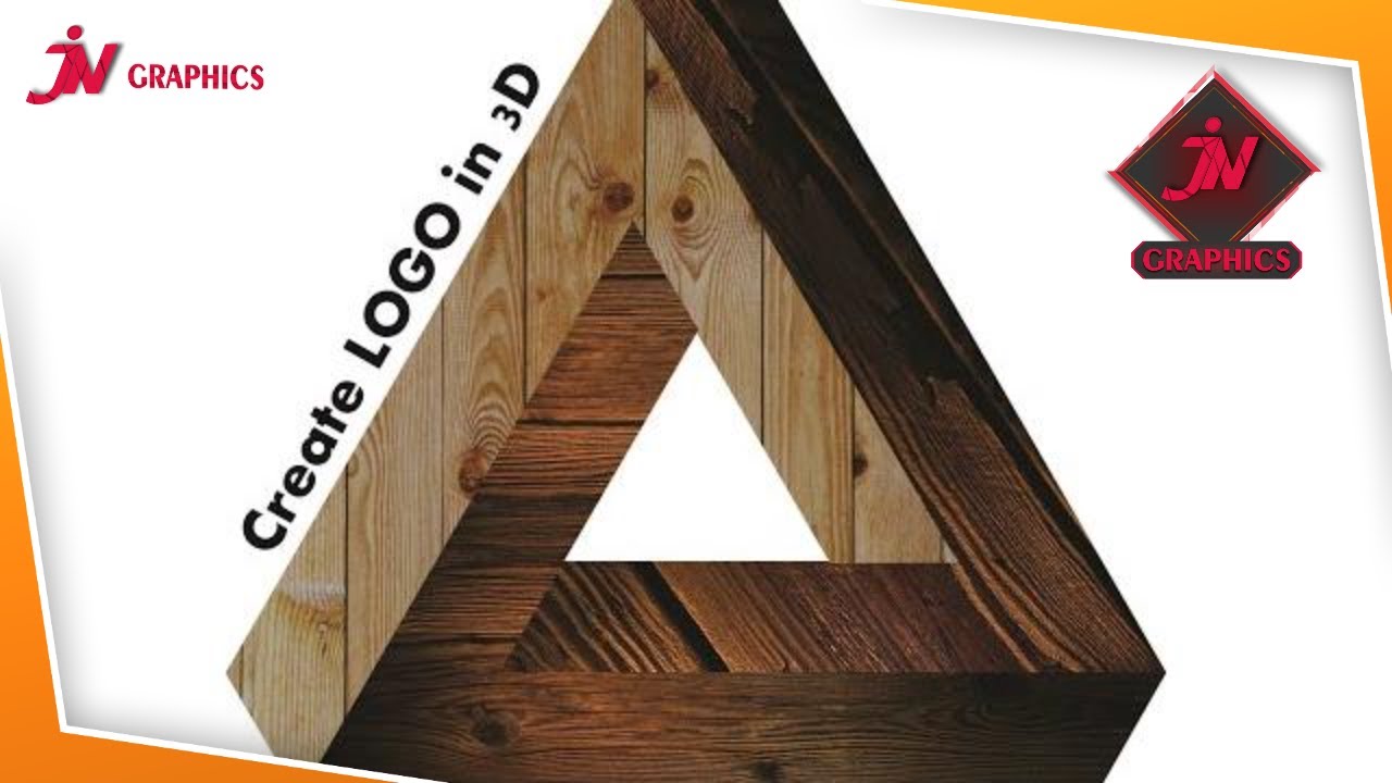 How to create 3D LOGO Triangle in Corel Draw in Tutorial Urdu/Hindi