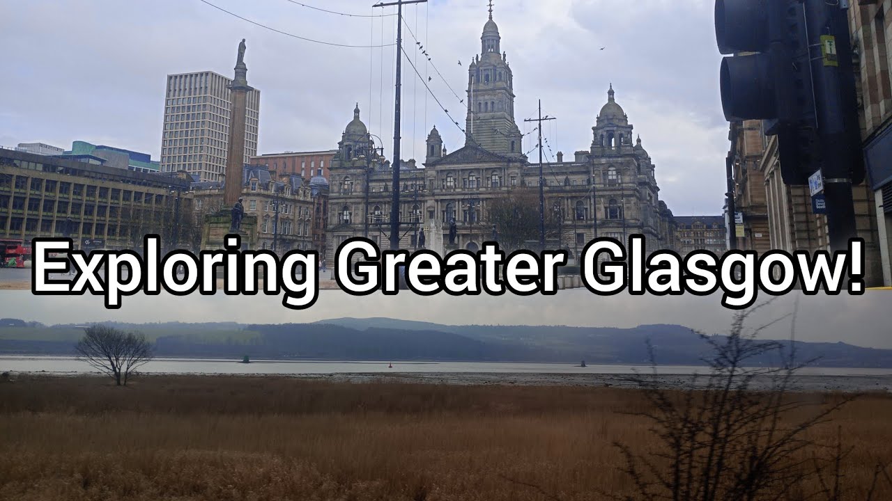 Exploring the GREATER GLASGOW AREA! Iggy's travels goes Scotland