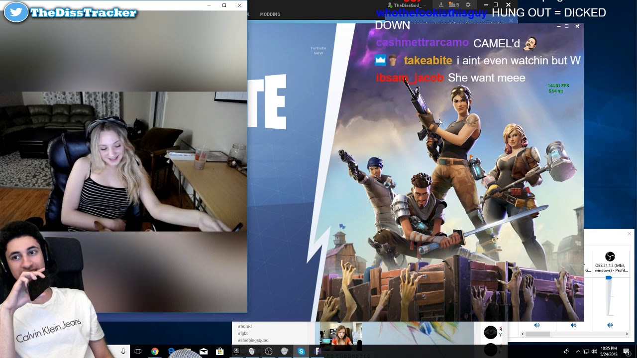 Diss God Calls Popular Girl Streamer KBubblez & Exposes FouseyTube